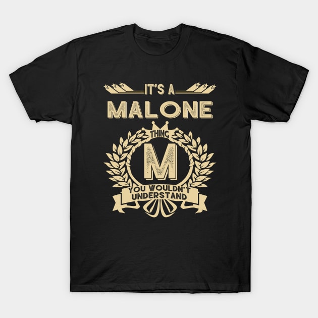 Malone T-Shirt by Ban Guns Not Books- Typography fullcolor